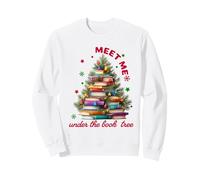 Cute Book Lover Christmas Reading Holiday Librarian Xmas Felpa