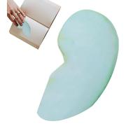 Cute Bookmarks - Acrylic Clear Fruit Slice Page Markers Lightweight | Transparent Design Smooth Edge Reusable Reading Accessory for Book Lovers, Home, Office, Library, Travel