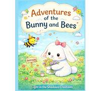 Cute Bunnies and Bees Coloring Book