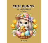 Cute Bunny Coloring Book