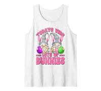 Cute Bunny Gnomes Couple for GNOME Lover And Easter Day Canotta