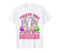 Cute Bunny Gnomes Couple for GNOME Lover And Easter Day Maglietta