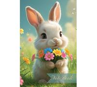 Cute Bunny : Hardcover Composition Notebook