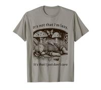 Cute Bunny Non è Che io Sia Pigro, Semplicemente Non Mi Interessa Maglietta