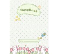 Cute Bunny Notebook: A Sweet Pastel Journal for Notes, School, Work, Writing, and Everyday Ideas 80 pages.