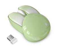 Cute Bunny Wireless - Rabbit Mouses, Cordless Animal Mouses | 2.4G Battery Powered Mice, Quiet Click Ergonomic Design, Candy Color Computer, Lightweight Portable Accessory, Fun Gad