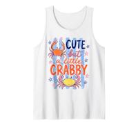 Cute But A Little Crabby Funny Sassy Crab Summer Canotta