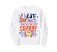 Cute But A Little Crabby Funny Sassy Crab Summer Felpa