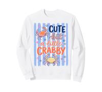 Cute But A Little Crabby Funny Sassy Crab Summer Felpa