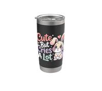 Cute But Cries A Lot Estetica emotiva |- Bicchiere termico in acciaio inox doppia parete