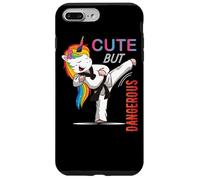 Cute But Dangerous Karate Taekwondo Girl Funny Martial Art Custodia per iPhone 7 Plus/8 Plus