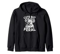Cute But Feral Koala Australia Sfacciato Amico Felpa con Cappuccio