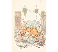 Cute but Tired Notebook: Lined journal for daily writing,notes and stress relief
