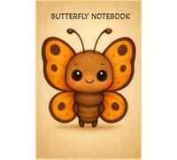 Cute Butterfly Notebook with Themed Interior: 150 Lined Pages • Elegant 6x9 Writing Journal • Unique Nature-Inspired Design on Every Page