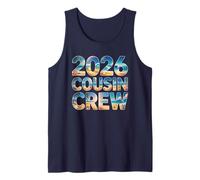 Cute Camp 2026 Cousin Crew Vacanza Famiglia Viaggio Surf Canotta