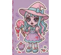 Cute Candy Witch Themed Journal or Notebook: Candy-Coated Witch’s Notebook for Writing, Doodling & Dreaming