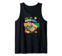 Cute Capybara Beach Float Summer Rodent Canotta