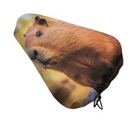 Cute Capybara Bike Seat Cover Protettiva Bicicletta Sella Copertura per Bicicletta