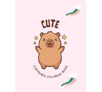 Cute Capybara Coloring Book