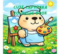 Cute Capybara Coloring Book