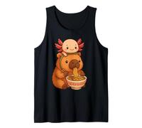 Cute Capybara e Axolot Zaino Ramen Kawaii Capibara Kids Canotta