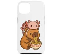 Cute Capybara e Turtle Zaino Ramen Kawaii Capibara Kids Custodia per iPhone 13