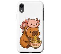 Cute Capybara e Turtle Zaino Ramen Kawaii Capibara Kids Custodia per iPhone XR