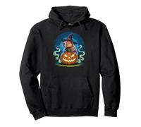 Cute Capybara Halloween Costume Spooky Pumpkin Felpa con Cappuccio