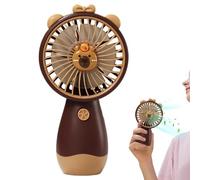 Cute Capybara Handheld Fan Rechargeable USB Personal Mini Cooling Fan, Portable Powerful Air Circulation for Hot Weather Relief | Summer Travel, Camping, Outdoor Activities, Beach, Hiking, Fishing, Of