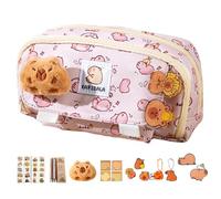 Cute Capybara Pencil Case, Large Capacity Pouch, Wide Opening Mouth, Durable Material, Aesthetic Design, Ideal for Teachers, Teens, Kids, Boys, Girls, School Supplies 103.49 Inch