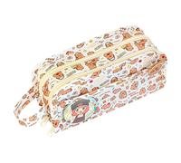 Cute Capybara Pencil Case, Multi Layer Storage Bag, Large Capacity Pen Pouch, Wide Opening Mouth Design, Fun School Supplies Kids, Girls and Boys, School Accessory, 2.76 Inches