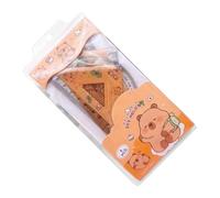 Cute Capybara Ruler Set, Geometry Protractor Triangle Rulers, Math Geometry Tool Set, Student Ruler Set, School Geometry Tools, Cute Geometry Set for Kids, Capybara Ruler for Students, Protractor