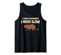 Cute Capybara Stress Relief No Stress Chill Life Rilassante Canotta