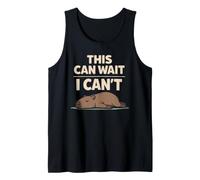 Cute Capybara Stress Relief No Stress Chill Life Rilassante Canotta