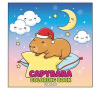 Cute Capybara: Wholesome and Easy Coloring Book to Help You Relax, Smile, and Enjoy Every Moment