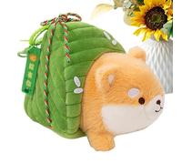 Cute Capybara Zongzi Shape Stuffed Plush Toy Small Doll for Use | PP Cotton Design System, Lightweight Soft Plush Structure Feature, Decorative Function, Children Kids Bedroom