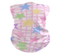 Cute Cartoon Blue Elephant 26X30Cm Unisex Ghetta Protezione UV Sciarpa A Mezza Faccia per Yoga Campeggio Sports