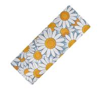 Cute Cartoon Daisy Flower stampato non tossico yoga mat chimico libero gomma naturale antiscivolo, con borsa per il trasporto tapete para ejercicio 71x26 pollici Per pavimento