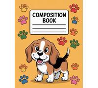 Cute Cartoon Dog Breeds Composition Book: 120 Pages Notebook, with Cartoon Cover Design, designed for School Notes, Journaling, Ideas, Women, Writers, ... designed for School Notes, Journaling, Ide