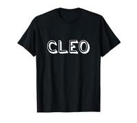 Cute Cartoon Font First Name Cleo Comic Maglietta