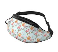 Cute Cartoon Foxes Fox con cinturini regolabili per donna Uomo Ragazzi Ragazze