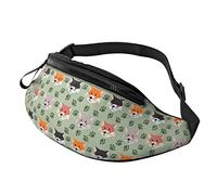 Cute Cartoon Foxes Fox con cinturini regolabili per donna Uomo Ragazzi Ragazze