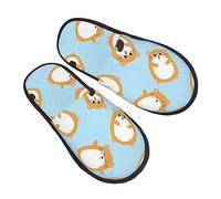 Cute Cartoon Guinea Pig Pattern Pantofole Antiscivolo Pantofole Da Casa Portatili Slippers Per Bagno Uomo Esterno M