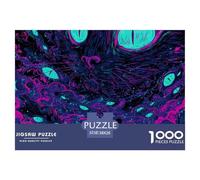 Cute Cat 1000 Pieces Evening Leisure Jigsaw Pet Puzzle, Educational for Kids Adults, Cozy UK Family Time & Brain Training 38x26cm/1000pcs