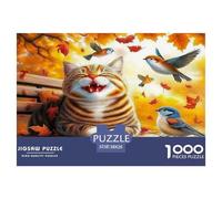 Cute Cat Absolutely Stunning Puzzle Da 1000 Pezzi Per Chi Ama I Viaggi: Rivisita Luoghi Meravigliosi E Migliora L'attenzione!