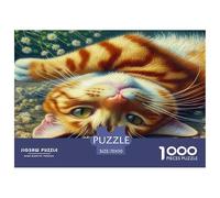 Cute Cat Absolutely Stunning Puzzle Da 1000 Pezzi Per Chi Ama I Viaggi: Rivisita Luoghi Meravigliosi E Migliora L'attenzione!