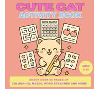 Cute Cat Activity Book