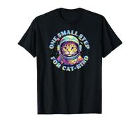 Cute Cat Cat-stronaut Cat Astronaut Deep Space Cosmic Maglietta