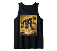 Cute Cat Eating Ramen Noodles Funny Japan Kawaii Cats Canotta