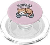 Cute Cat Gamer & Cozy Gaming - Attualmente in ricarica PopSockets PopGrip per MagSafe